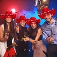 thumbnail image 4 of Set de Disfraz Sombrero Cowboy LED Zhanmai con Gafas para Mujeres y Hombres, 4 of 8