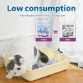 thumbnail image 3 of Made4Pets Cat Litter Crystals, Non Clumping No scooping Low Dust, Low Tracking, Lightweight, Dehydrates Waste, Lavender, 4 Packs, 3 of 7