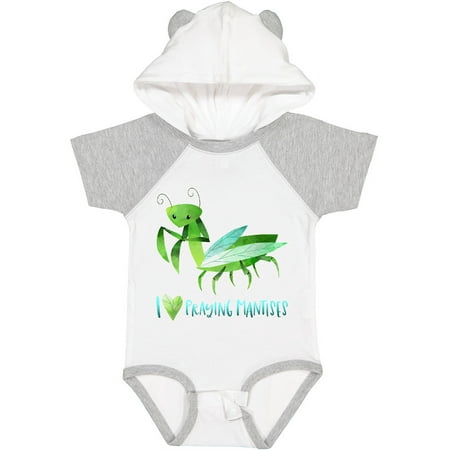 

Inktastic I Love Praying Mantises Gift Baby Boy or Baby Girl Bodysuit