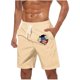 thumbnail image 1 of Pantalones Cortos Casuales para Hombre Imprimir con Bolsillos Pantalones de Playa de Cintura Elástica, Pantalones Cortos de Cintura Elástica para Hombre, 1 of 5