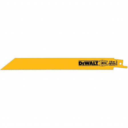DeWalt RECIP SAW BLADE 8" 14TPI 5 PK XXX