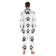 thumbnail image 4 of FORMRS Onesies Pajama for Adults Unisex Hoodie Winter Jumpsuit One Piece Sleepwear, Sizes S-2XL, Cartoon Cat Paw, 4 of 7