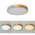 thumbnail image 3 of Aiwen Round LED Flush Mount Ceiling Lamp Modern Light Fixture Green, 3 of 9