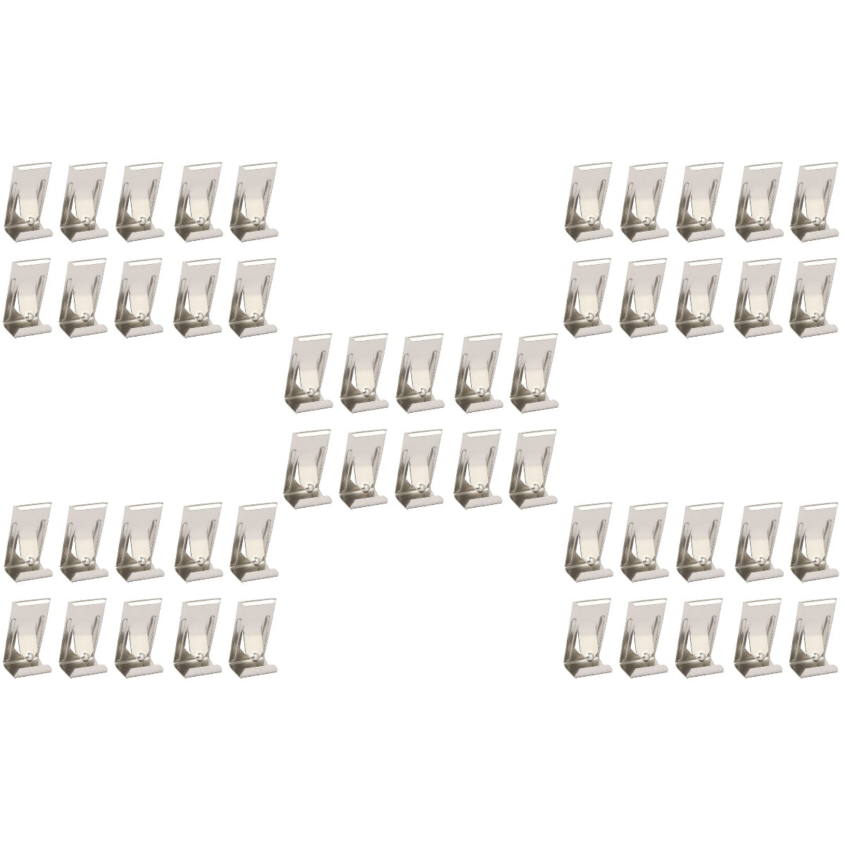unbranded 250 Pcs  Photo Frame Clip Picture Frame Back Plate Buckle Picture Frame Hook