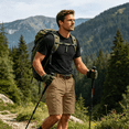 thumbnail image 7 of TQWQT Men's Cargo Shorts 7 Inch Casual Work Shorts Relaxed Fit Lightweight Summer Outdoor Hiking Shorts with Pockets Khaki S, 7 of 7