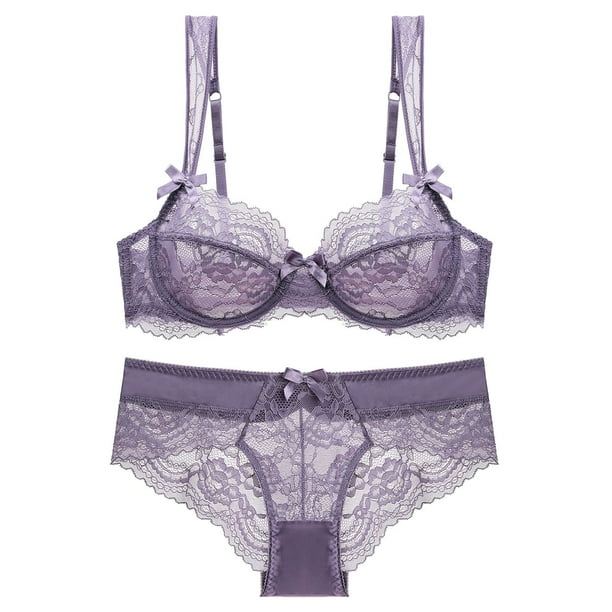 Sous vetement violet femme hotsell
