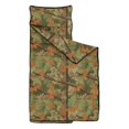 thumbnail image 2 of Camo and Twig Tan Pattern Teens Toddler Nap Mat with Pillow, Sleeping Mat Bag for Preschool Daycare 50"x20", 2 of 6