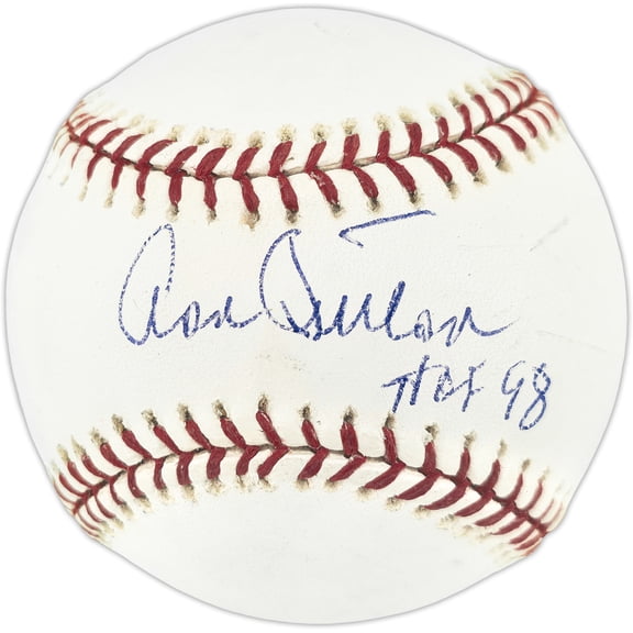 Don Sutton Autographed Official MLB Baseball Los Angeles Dodgers "HOF 98" Beckett BAS QR #BU86939