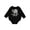 AB-Black, variant on Great Auntie Loves Me Elephant Baby Fleece Bodysuit