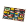 thumbnail image 2 of Almencla Wooden Train Set Building Blocks Toy Train for Boys and Girls Preschool B, 2 of 8