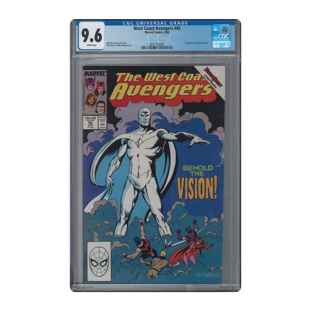 Cover of West Coast Avengers #45