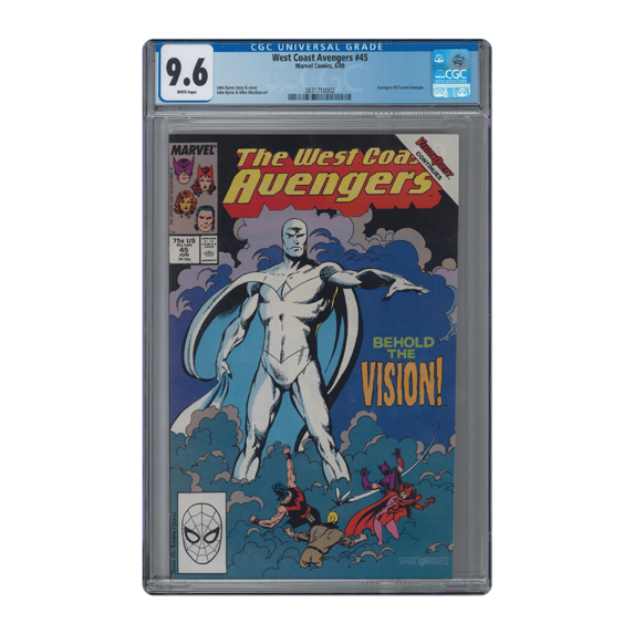 West Coast Avengers #45 - CGC 9.6 Comic Book