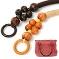 thumbnail image 3 of 8 unidades Jucoan con asas de madera con cuentas de nailon, 47 cm, 3 of 7