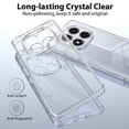 thumbnail image 3 of For Xiaomi Redmi Note 14 Pro 5G Clear Phone Case TPU Acrylic Shockproof Phone Back Cover - Clear, 3 of 5