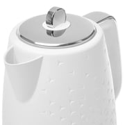 Haden Starbeck 1.7L Stainless Steel Electric Water Kettle, White & Chrome