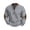 Light Gray, variant on Men's Ethnic Print Quarter-Zip Pullover Sweatshirt, Retro American Style Crewneck Hoodie, Casual Long Sleeve Versatile Fall Spring Daily Top,Black,L