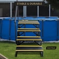 thumbnail image 3 of AKDSteel 3 Step Rv Stairs With Handrail, 400 Lbs Metal Portable Steps With Non-Skid Tapes For Camper, Hot Tub, And Pool Use, 3 of 6