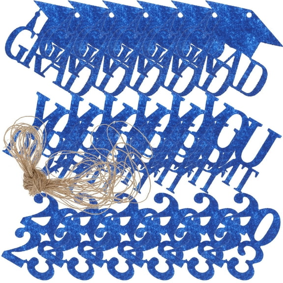 LOLIPPYY 18-Piece Graduation Party Decorations Set with 2023 Shape, Nonwoven Fabric for Family Celebrations