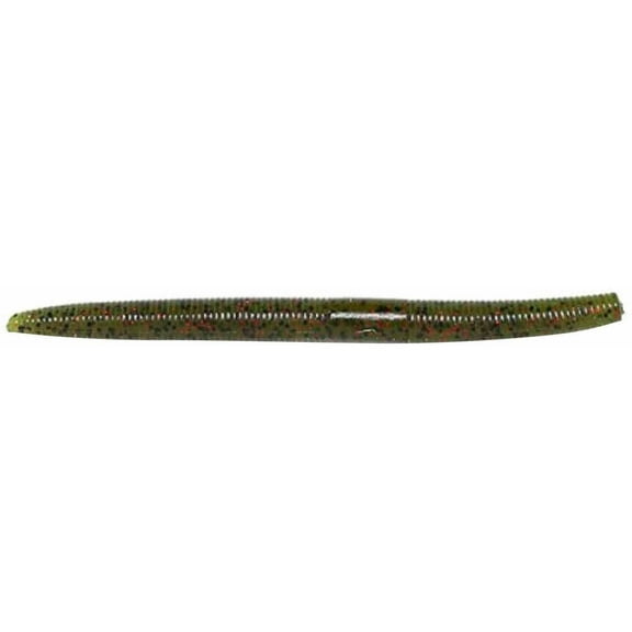 Gambler Ace Worm, Pack of 8, Red Shad Green