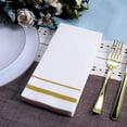 thumbnail image 3 of Servilletas de baño desechables FOCUSLINE 200 Linen Feel Gold, 3 of 7