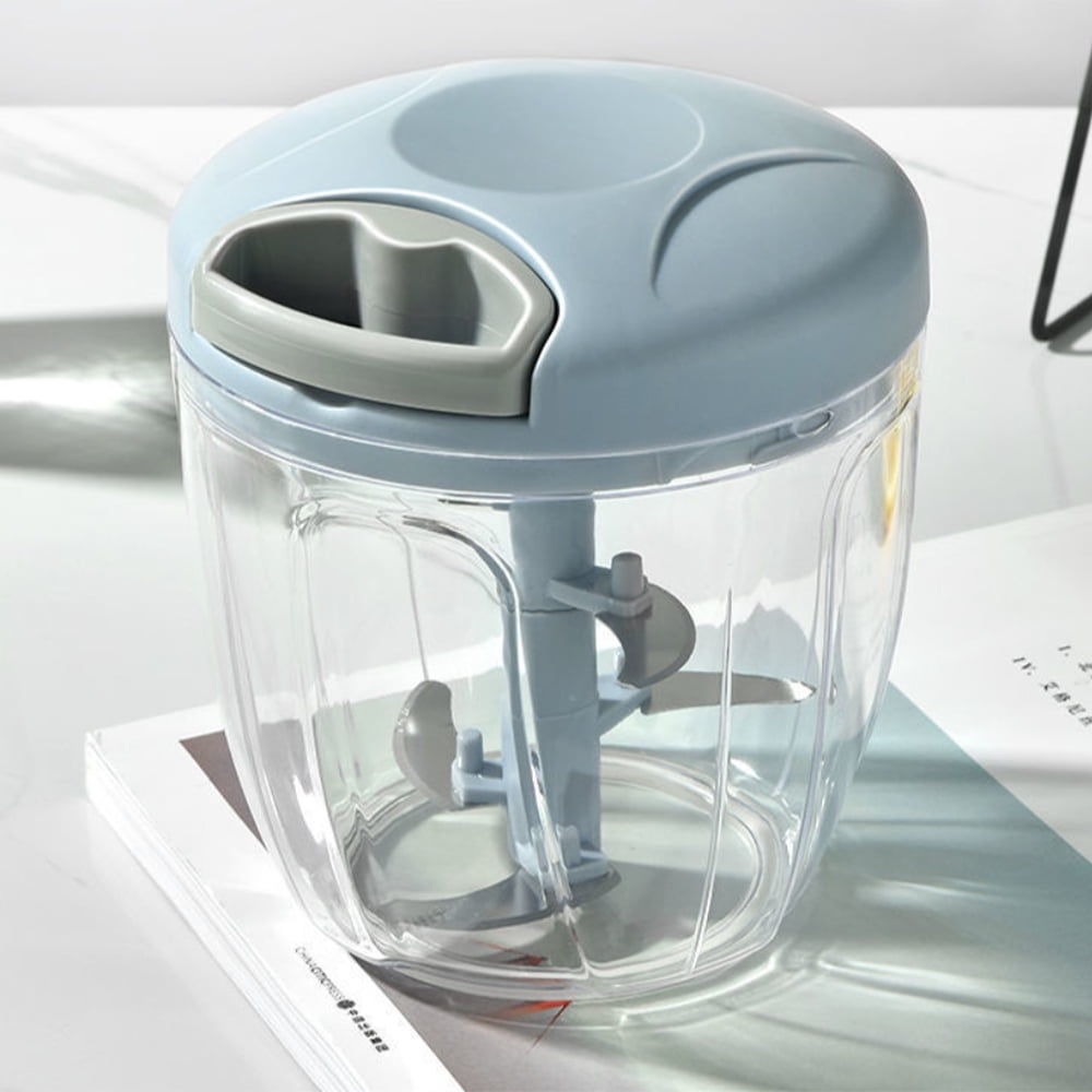 VIVEFOX Largecapacity Food Chopper, Powerful Hand Held Vegetable