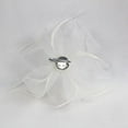 thumbnail image 5 of Bridal Flower Feather Hair Clip Fascinator Women's Day Wedding Races Headpiece White, 5 of 8