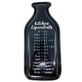 thumbnail image 2 of Metal Conversion Chart Sign - Easel Stand or Wall Hanging, Metal Milk Bottle Design 12" (Black), 2 of 5