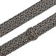 thumbnail image 2 of Correa de hombro ajustable para bolsos de 75-135 cm correa para bolso de 40 mm de ancho | Correa de transporte bolso de mano negro bandolera mosquetón negro | Correa de bolso correa ajustable, 2 of 5