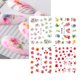 thumbnail image 1 of 4 piezas de pegatinas de uñas de agua de diseño de invierno Set árbol de Navidad arte de uñas calcomanía negro hojas de verano DIY manicura Slider NFSTZ1066-1113 Tan Jianjun  unisex, 1 of 2