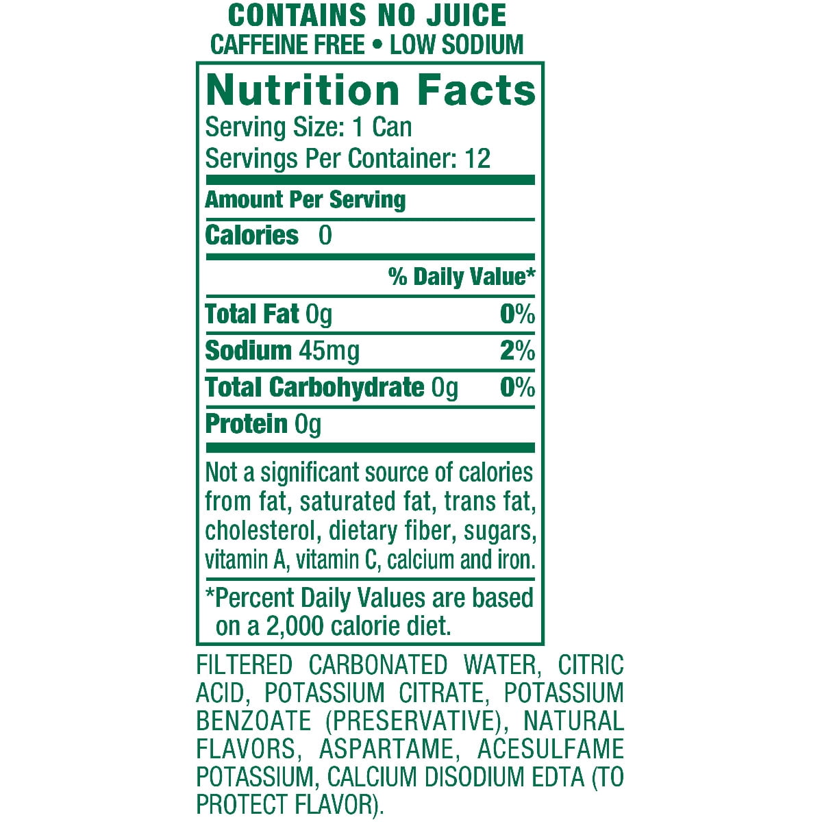 31 7up Nutrition Label - Labels Design Ideas 2020