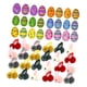thumbnail image 3 of Los huevos de Pascua con conejitos son artículos creativos para fiestas y peluches de animales. 24 huevos, 3 of 9