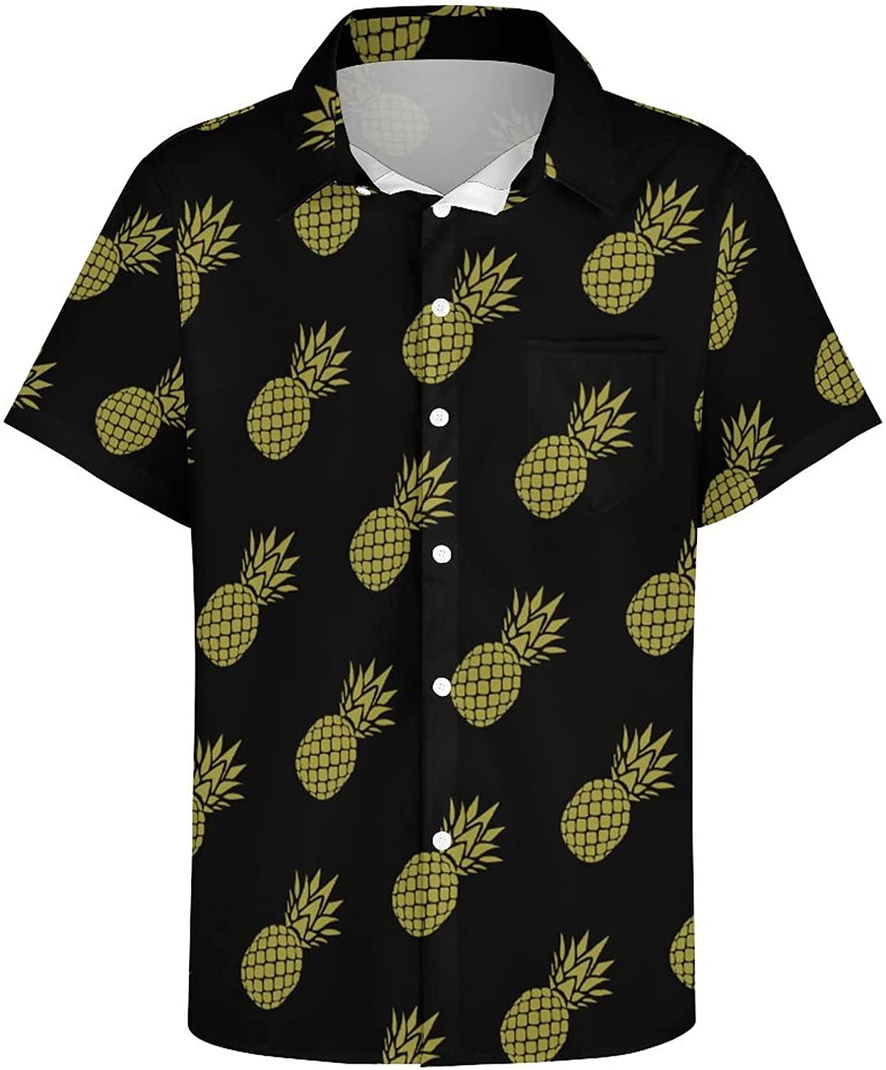 Pineapple button down shirt cheap