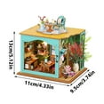 thumbnail image 2 of BESTSKY Dollhouse Miniature House Kit with Furniture and LED,DIY Wooden Dollhouse Tiny House Building Set for Adults and Teens,Creative Room Decor Gift for Family and Friends (Kitchen), 2 of 7