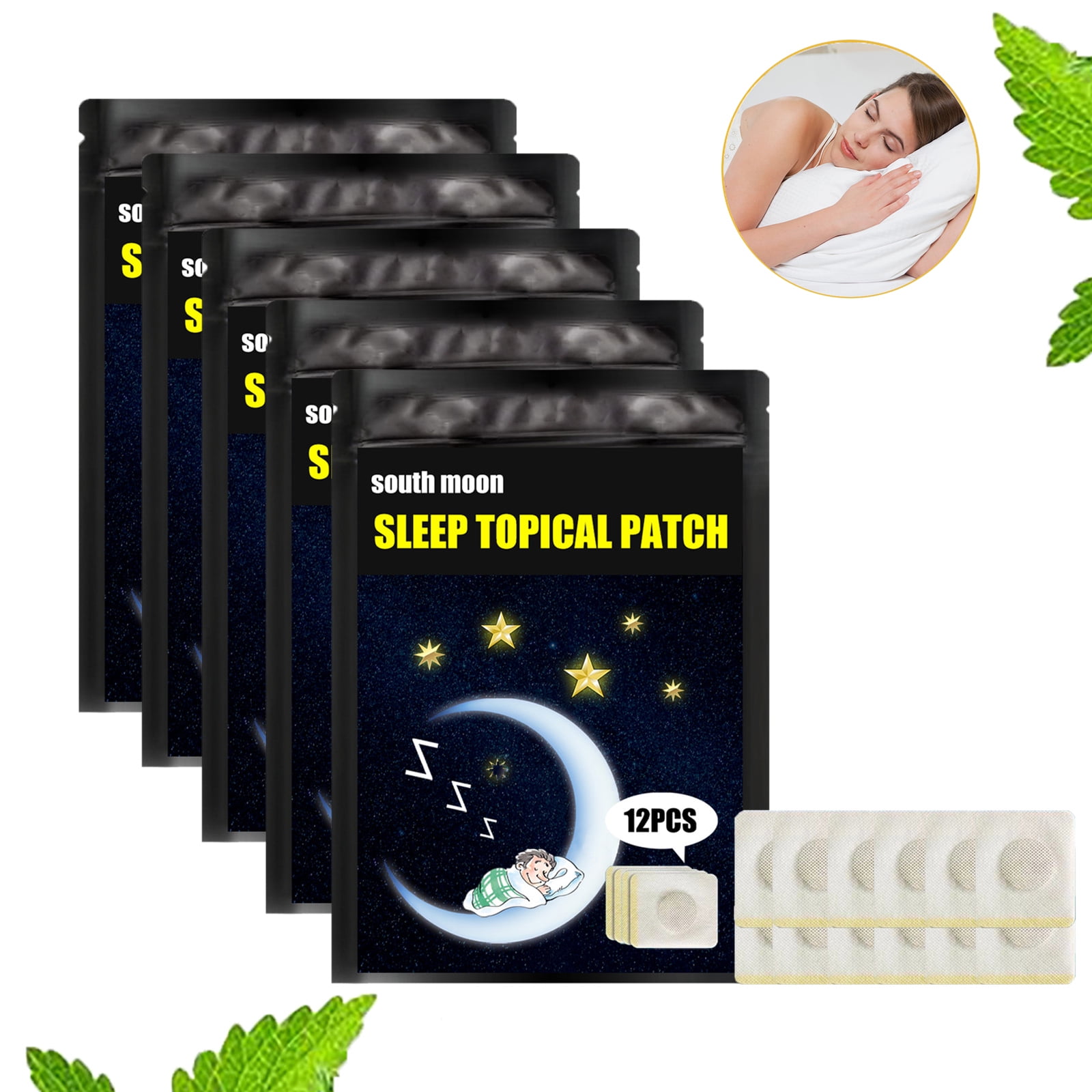 Wellamoon Sleeping Patch Sleep Patches, Sleep Support Patches, Sleep