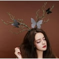 thumbnail image 1 of Long Antler Tree Branches Headband Props Horns Hair Accessory Cosplay Headpieces, 1 of 4