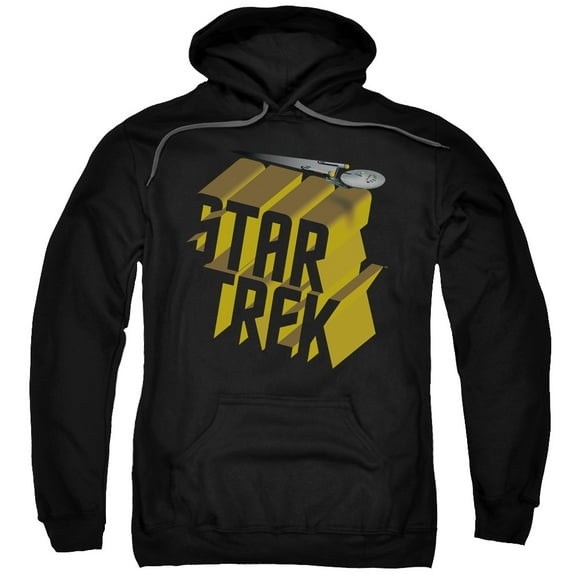 Star Trek - 3D Logo - Pull-Over Hoodie - XXXX-Large