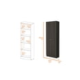 thumbnail image 5 of FM FURNITURE Virginia Double Door Storage Cabinet, Five Shelves, 5 of 6