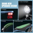 thumbnail image 4 of Pescroa E-Bikes for Adults, 750W Motor Electric Bike for Adults, 28MPH, 20" Fat Tire Electric Bike with 70-90 Miles, 7-Speed Electric Mountain Bike with APP Control, 4 of 10