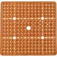 thumbnail image 5 of Naierhg Bathroom Mat Large Square Shower Mat Non Slip Shower Floor Secure Suction Cup Drain Holes Bathroom Carpet Black, 5 of 8