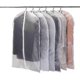 thumbnail image 1 of 6 Pack Moth Proof Clothes Covers With Zipper For Wardrobe Storage - 60 X 100cm (white Zipper), 1 of 4