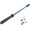 Blue, variant on Exercise Equipment 7.2Ft Barbell Bar for 2" Olympic Plates, Home Gym Weightlifting Bar Solid Weight Bar 5Ft Fitness Training Curl Barbell,Workout Equipment