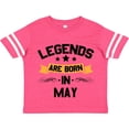 thumbnail image 3 of Inktastic Legends Are Born in May Boys or Girls Toddler T-Shirt, 3 of 5
