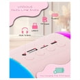 thumbnail image 2 of Mini Máquina de Karaoke para Niños y Adultos, Altavoz Bluetooth Portátil con 2 Micrófonos Inalámbricos y Luces LED de Colores, 2 of 5