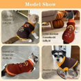 thumbnail image 3 of Vehomy 2Pcs Dog Cat Thanksgiving Sweaters Dog Pumpkin Turkey Sweaters Thanksgiving Dog Cat Turtleneck Knitwear Shirt Clothes Dog Puppy Halloween Costume Clothes for Small Medium Dogs Cats XXL, 3 of 6
