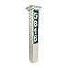 thumbnail image 3 of ADDRESSES OF DISTINCTION White Address Post with Reflective Numbers â€“ 32â€ Tall Customized House Marker - Hardware & Mounting Stake Included - Help Vehicles (Nantucket, Green Reflective), 3 of 4