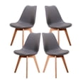 thumbnail image 1 of Sillas Tulip tipo Eames Mirel 4 Piezas Grises, 1 of 8