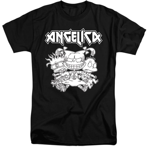 Rugrats Angelica Pickles Rocks Unisex Adult Tall T Shirt