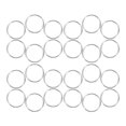 thumbnail image 5 of 100pcs Split Rings 10mm External Diameter Stainless Steel Key Chain Rings for Making Crafts, 5 of 5