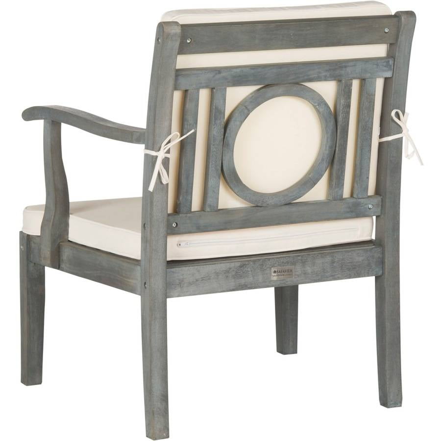 Safavieh Monclair 4-Piece Outdoor Living Set, Ash Grey