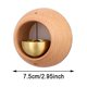 thumbnail image 5 of Recordatorio magnético de madera dorada de dopamina para refrigerador para tienda de puertas, 5 of 11